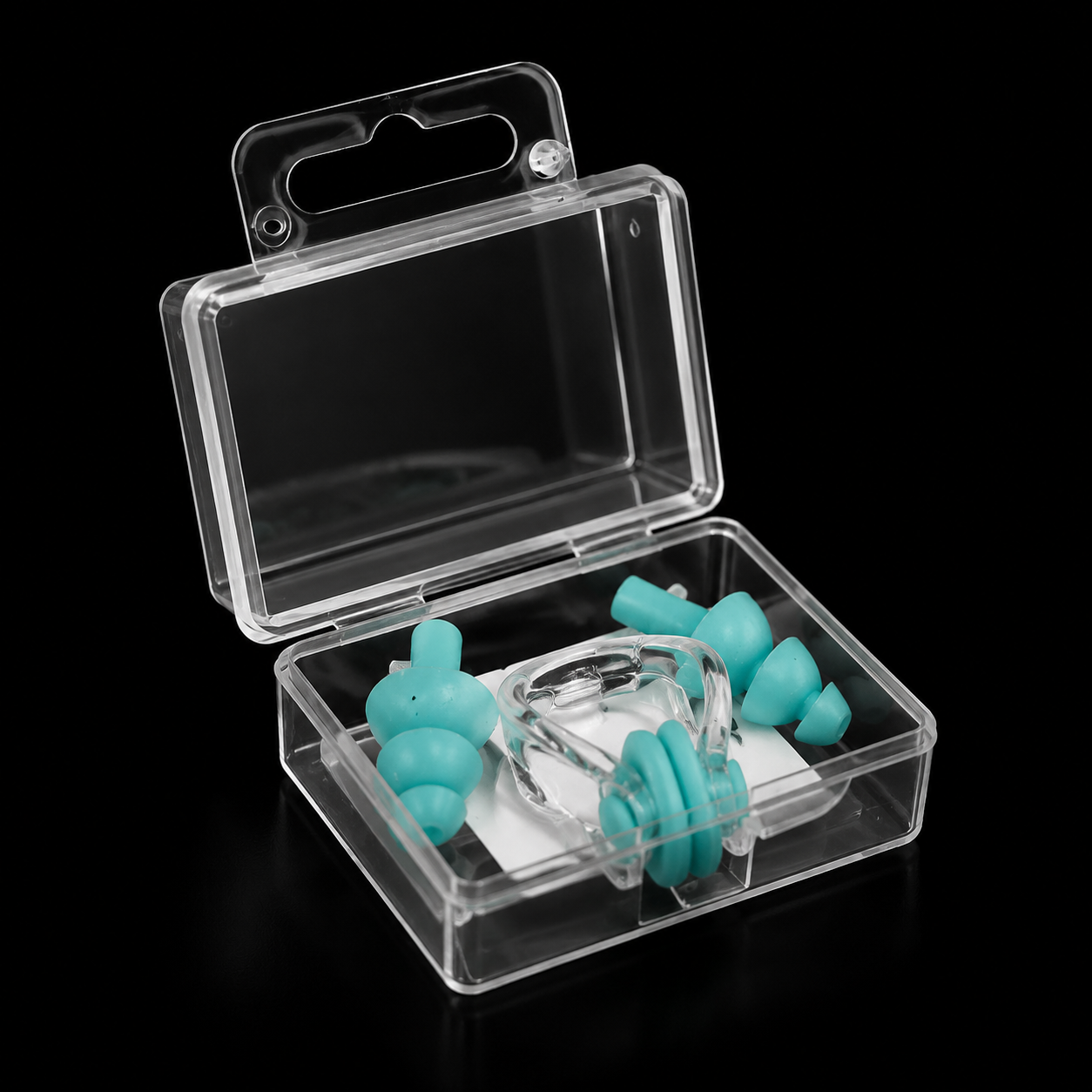 Ear Plugs & Nose Clip Set