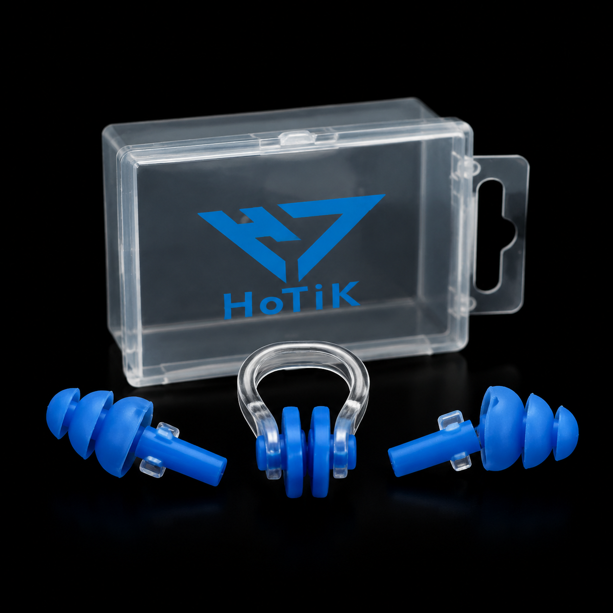 Ear Plugs & Nose Clip Set
