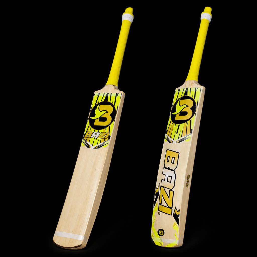 Original Rawlakot Willow Tape Ball Cricket Bat – BAZI Flick Edition – Lightweight Power Hitter