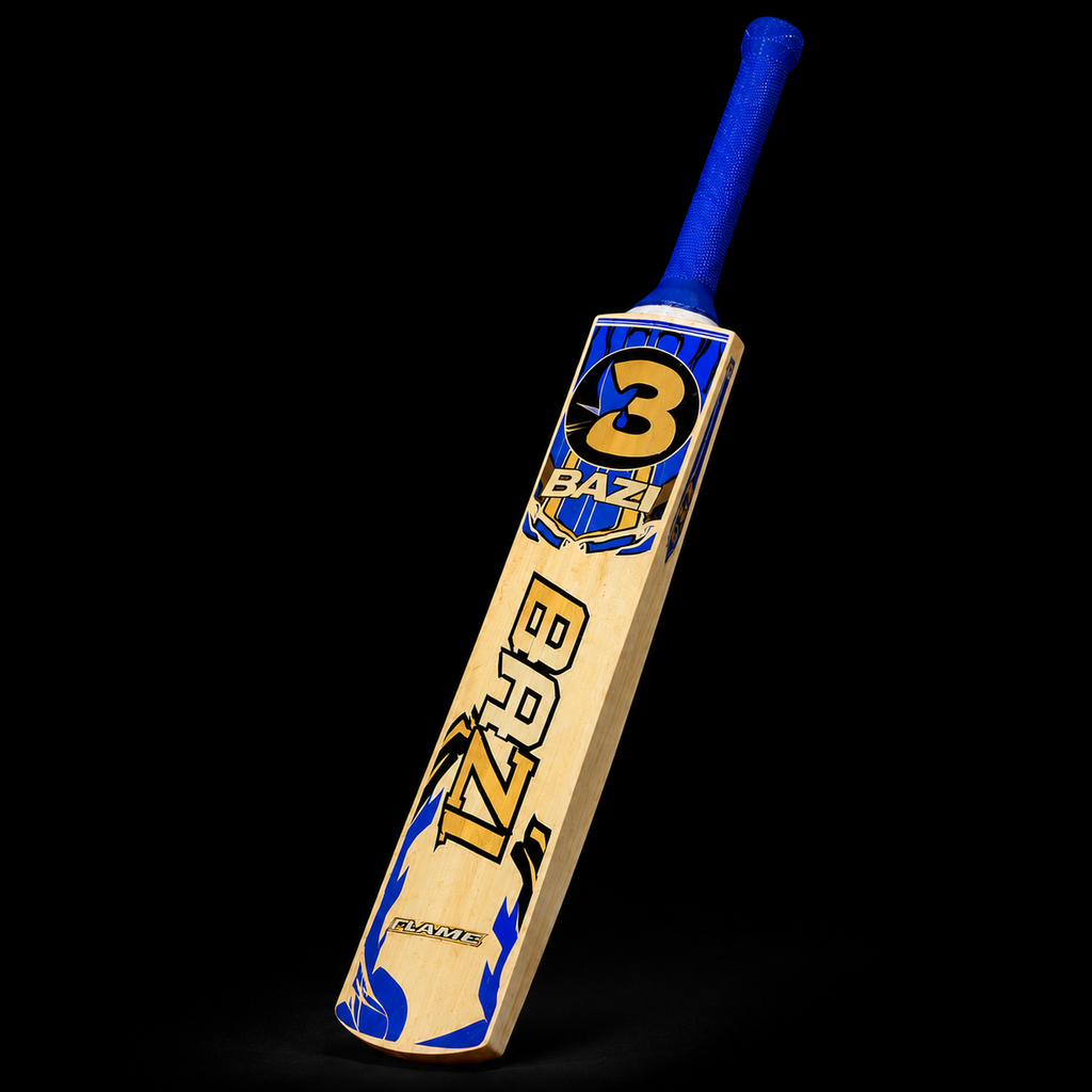 Original Rawlakot Willow Tape Ball Cricket Bat – BAZI Flick Edition – Lightweight Power Hitter