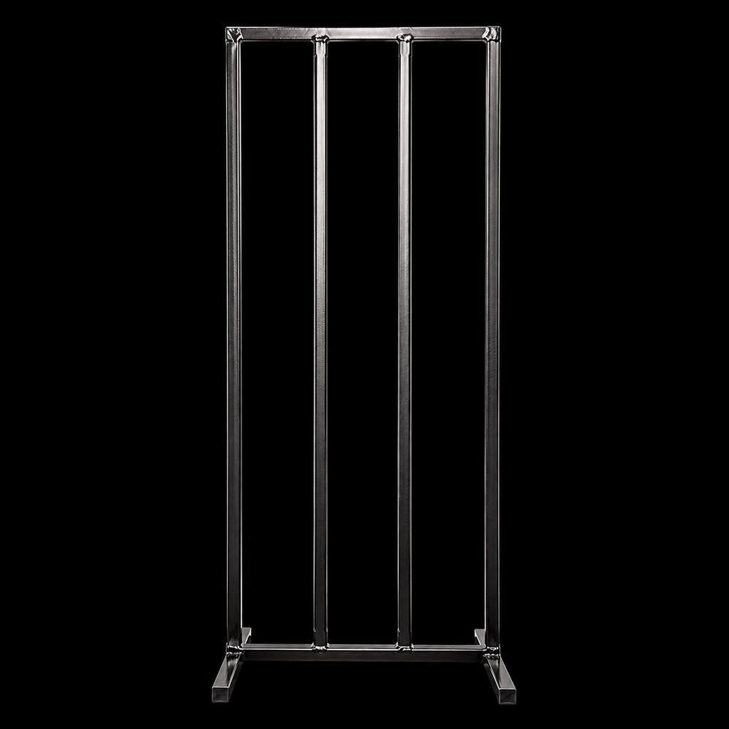 Bazi Heavy Duty Steel Cricket Wicket – Professional Tournament Grade – Durable All-Weather Metal Stumps