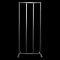 Bazi Heavy Duty Steel Cricket Wicket – Professional Tournament Grade – Durable All-Weather Metal Stumps