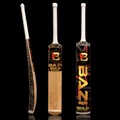 Bazi Gold Edition Premium Srilankan Wood Tape Ball Bat – Professional Thick Bottom & Ultra Light Weight Power Hitter